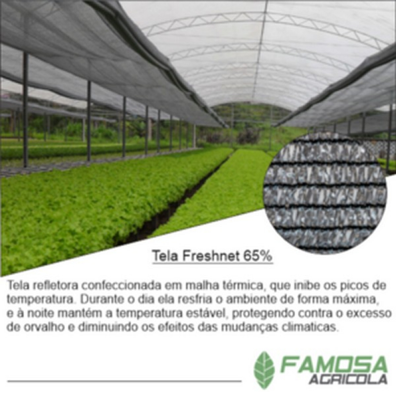 Tela de Proteção para Agricultura Cáceres - Tela para Viveiro de Plantas