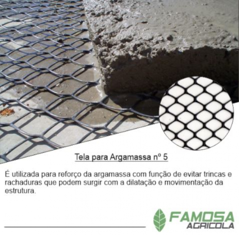 Tela Industrial Simão Dias - Tela Plástica para Cercamento