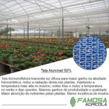 quanto custa tela agrícola mini túnel para plantas Baixada Fluminense