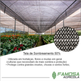 quanto custa tela agrícola mini túnel Porto Grande