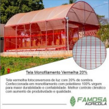 quanto custa tela para agricultura vermelha Viamão