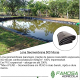 quanto tela para tanque de peixe Águas Lindas de Goiás