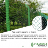 tela plastica para alambrado preço Alta Floresta d'Oeste