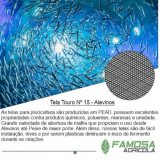 tela plastica para alevinos preço Imperatriz