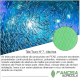 tela plastica para engorda de peixes preço Porto Alegre