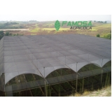 Tela Agrícola Preta para Estufa