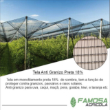 venda de tela agrícola mini túnel Santa Inês