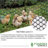 venda de tela avicultura Taubaté