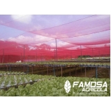 venda de tela de uso agrícola vermelha Teresópolis