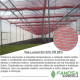 venda de tela para agricultura vermelha Santana do Ipanema