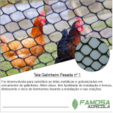 venda de tela para viveiro de aves Goiatins
