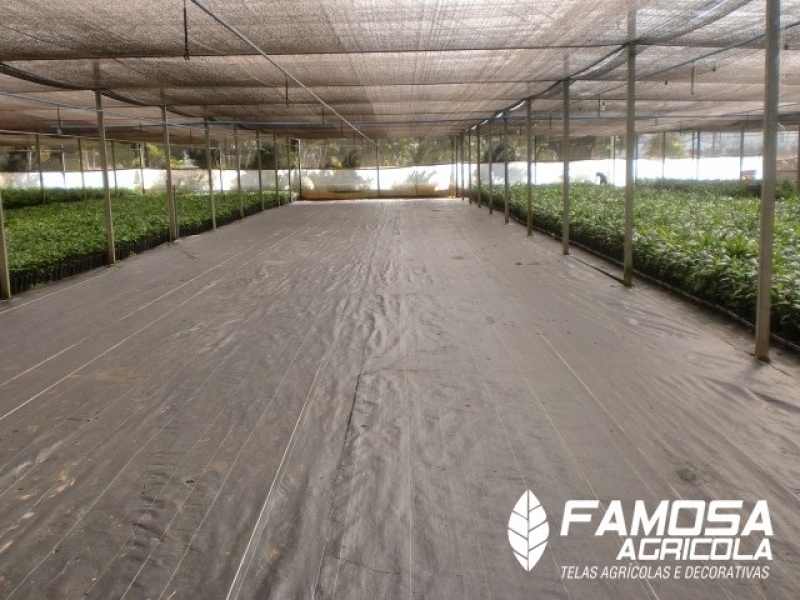 Venda de Ráfia de Solo de Plástico Camboriú - Tela Mulching Preto