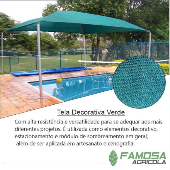 Tela Decorativa Verde