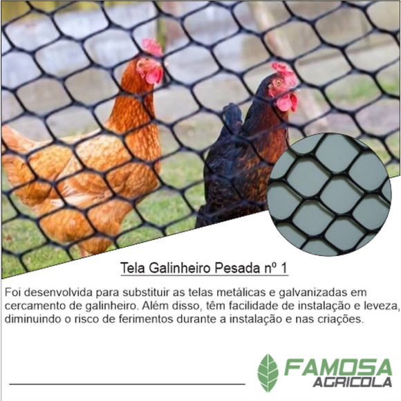 Tela Galinheiro nº 1  Pesada 