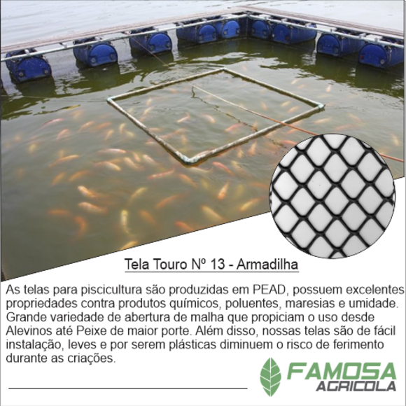 Tela Armadilha nº 13 Preta